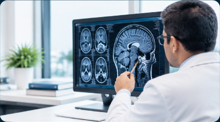 Dr. Prashank Goel - Neurosurgical Clinical Planning & Brain Diagnostic Imaging Review